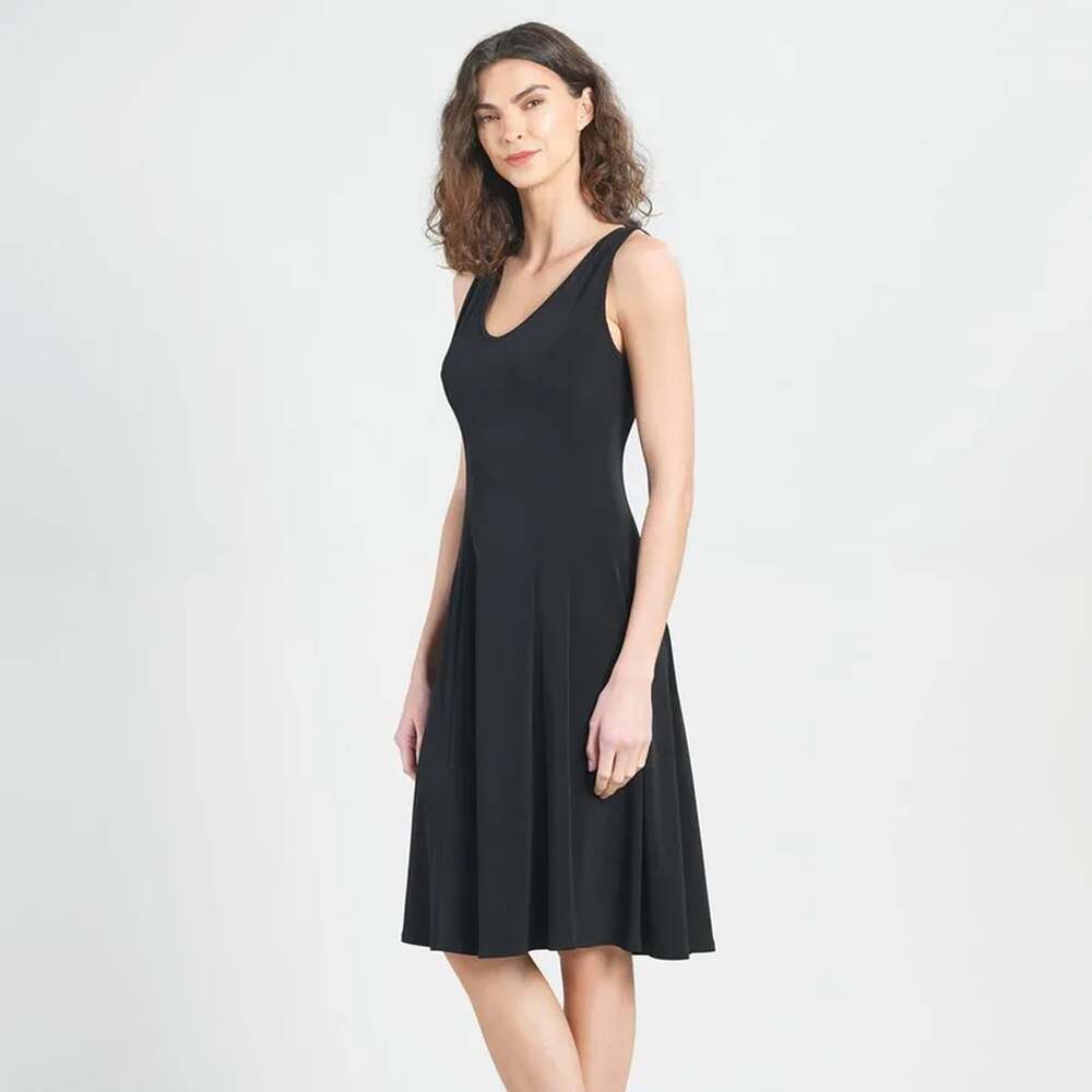 Ciara Sunwoo Sleeveless V-Neck Flared Dress NWOT